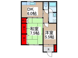 スターハイツの物件間取画像